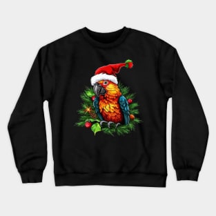 Parrot Christmas Crewneck Sweatshirt